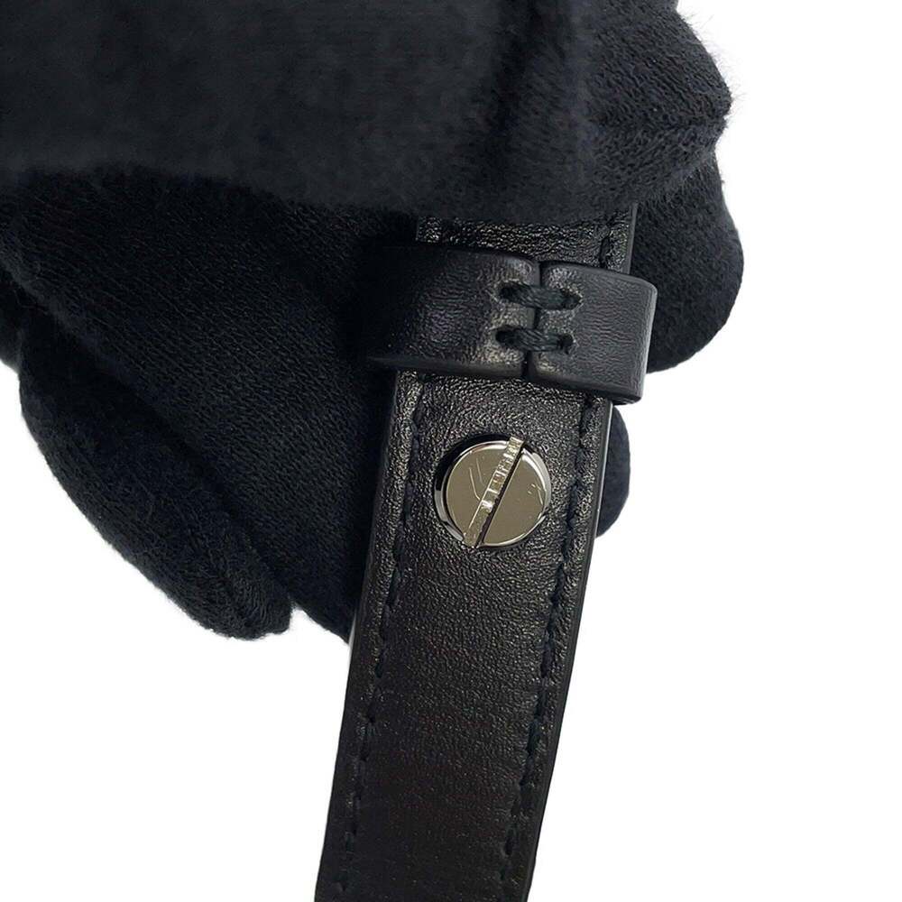 CHRISTIAN DIOR Black Leather Shoulder Bag - Picture 13 of 16